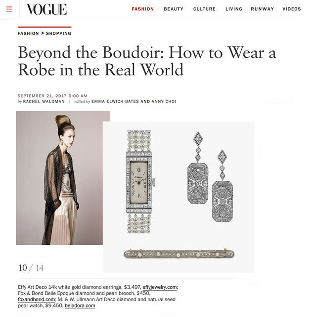 Vogue.com: Beyond the Boudoir