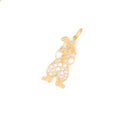 Clown 14K Gold Charm