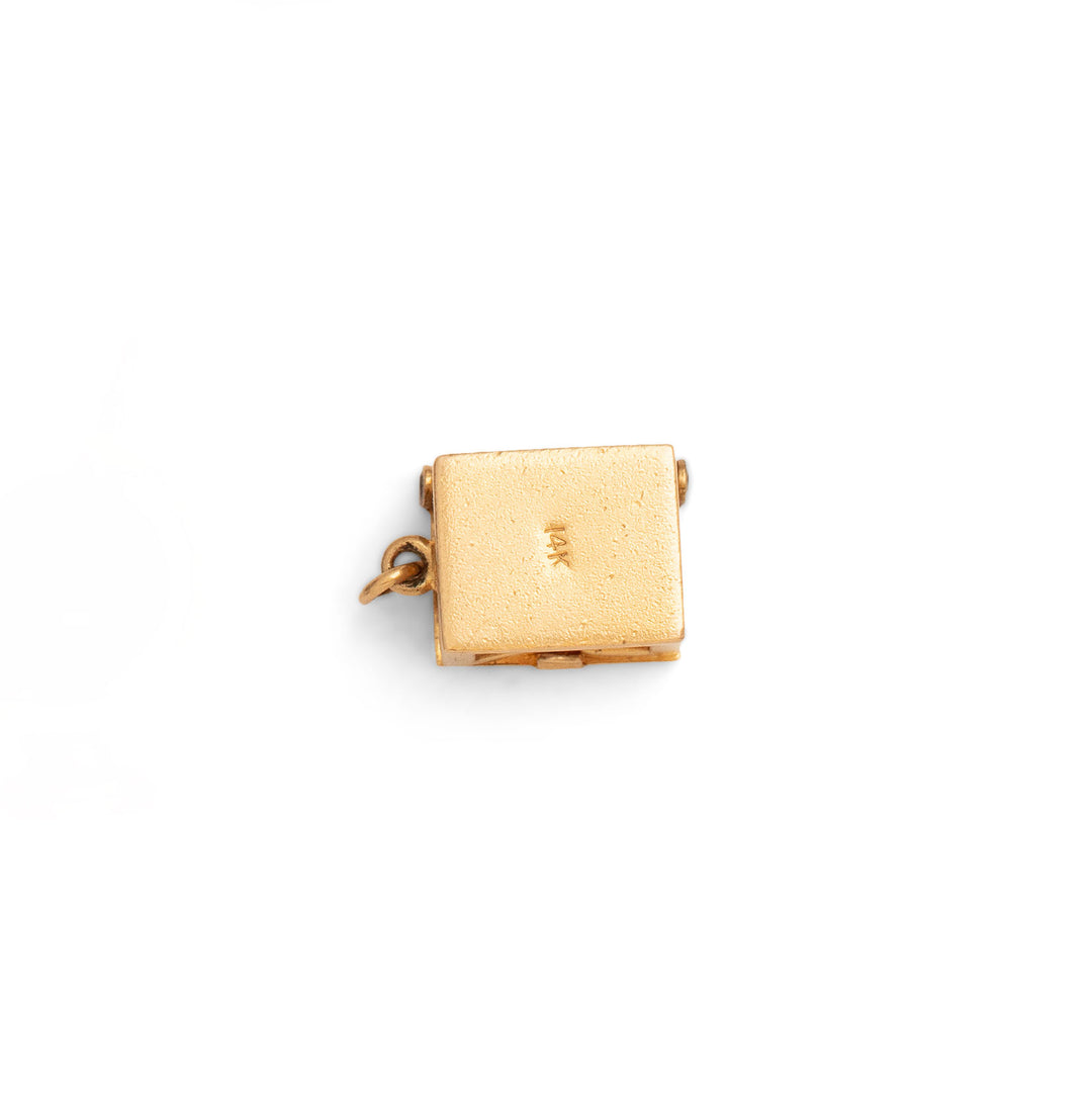 Movable Deck Of Cards 14K Gold Charm