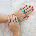 The F&B Petite Turquoise Signet Ring