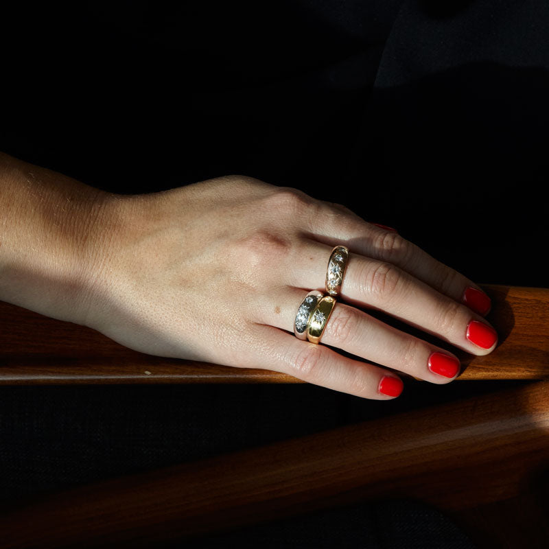The F&B Diamond Starburst Ring