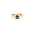 The F&B Yellow Gold Birthstone Mini Ring Necklace