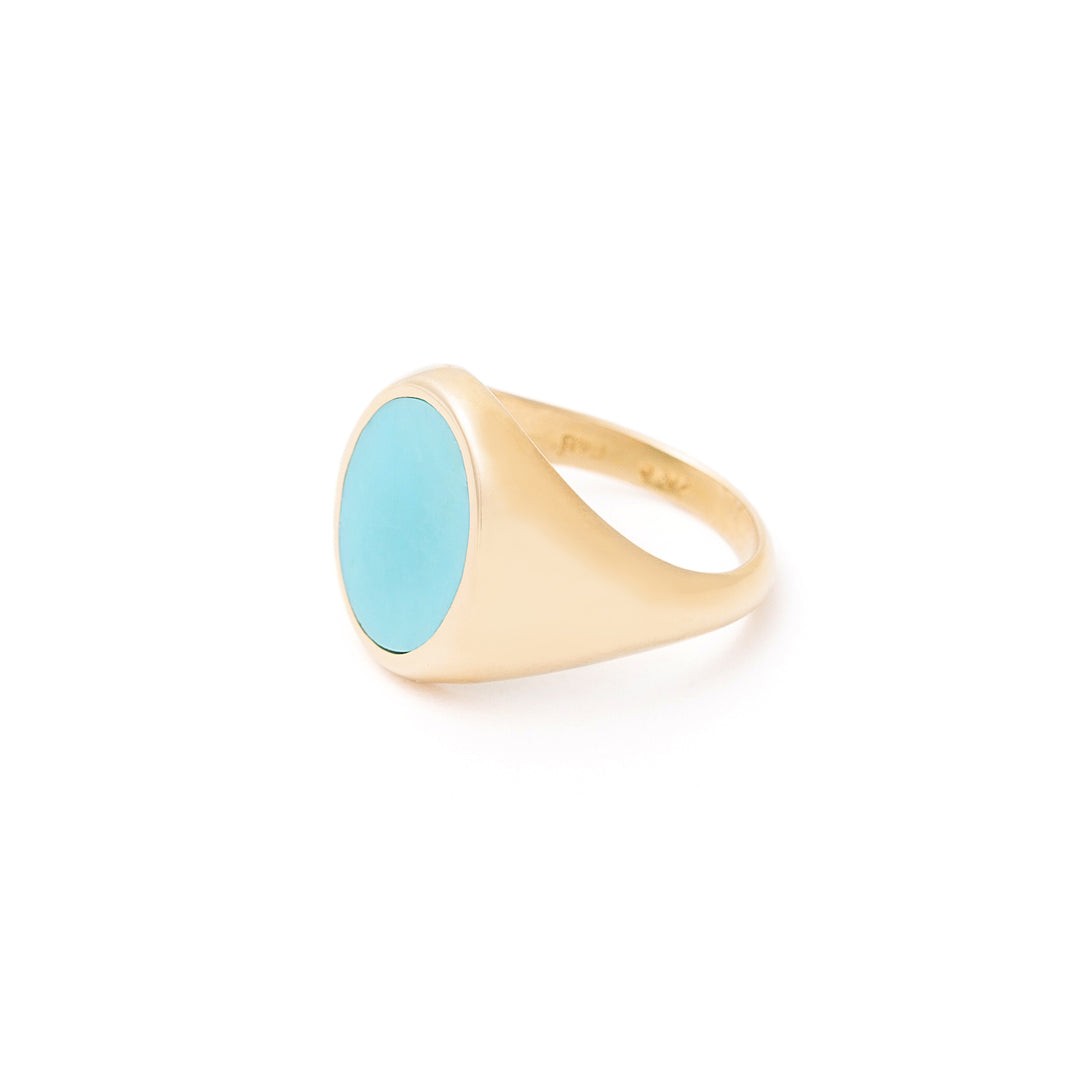 The F&B Stone Signet Ring
