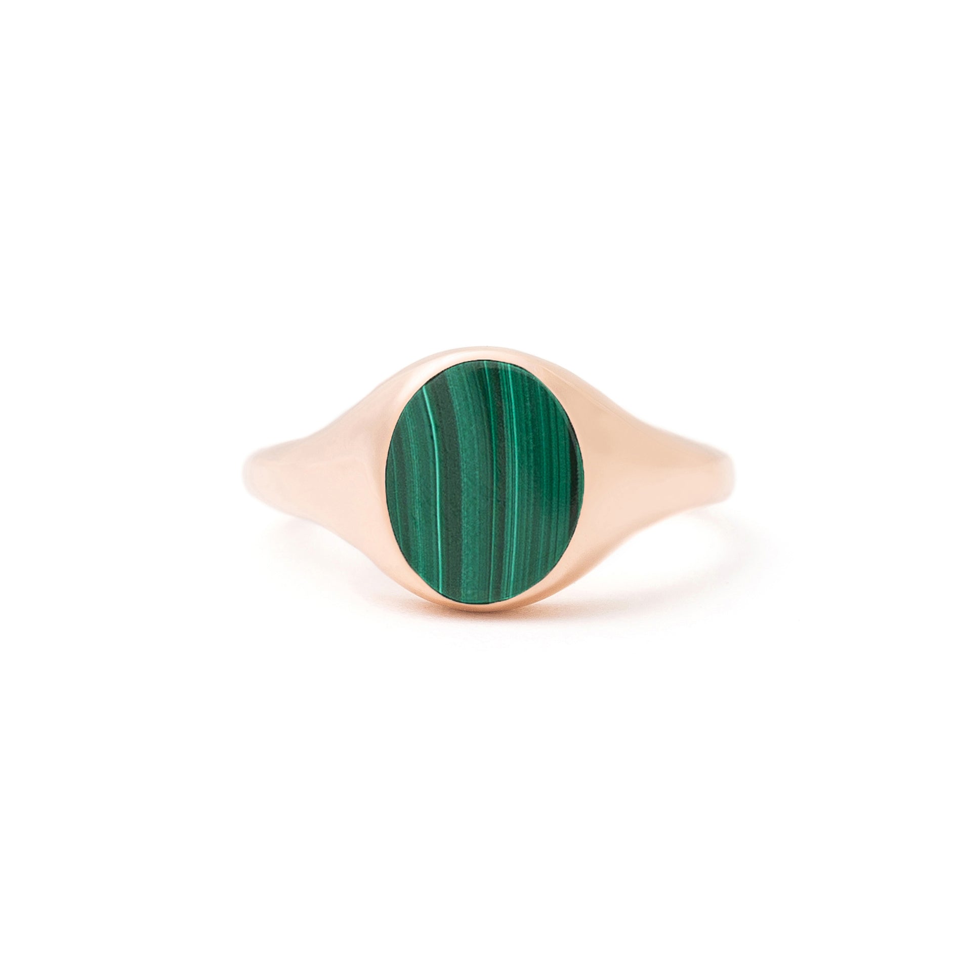 The F&B Petite Stone Signet Ring