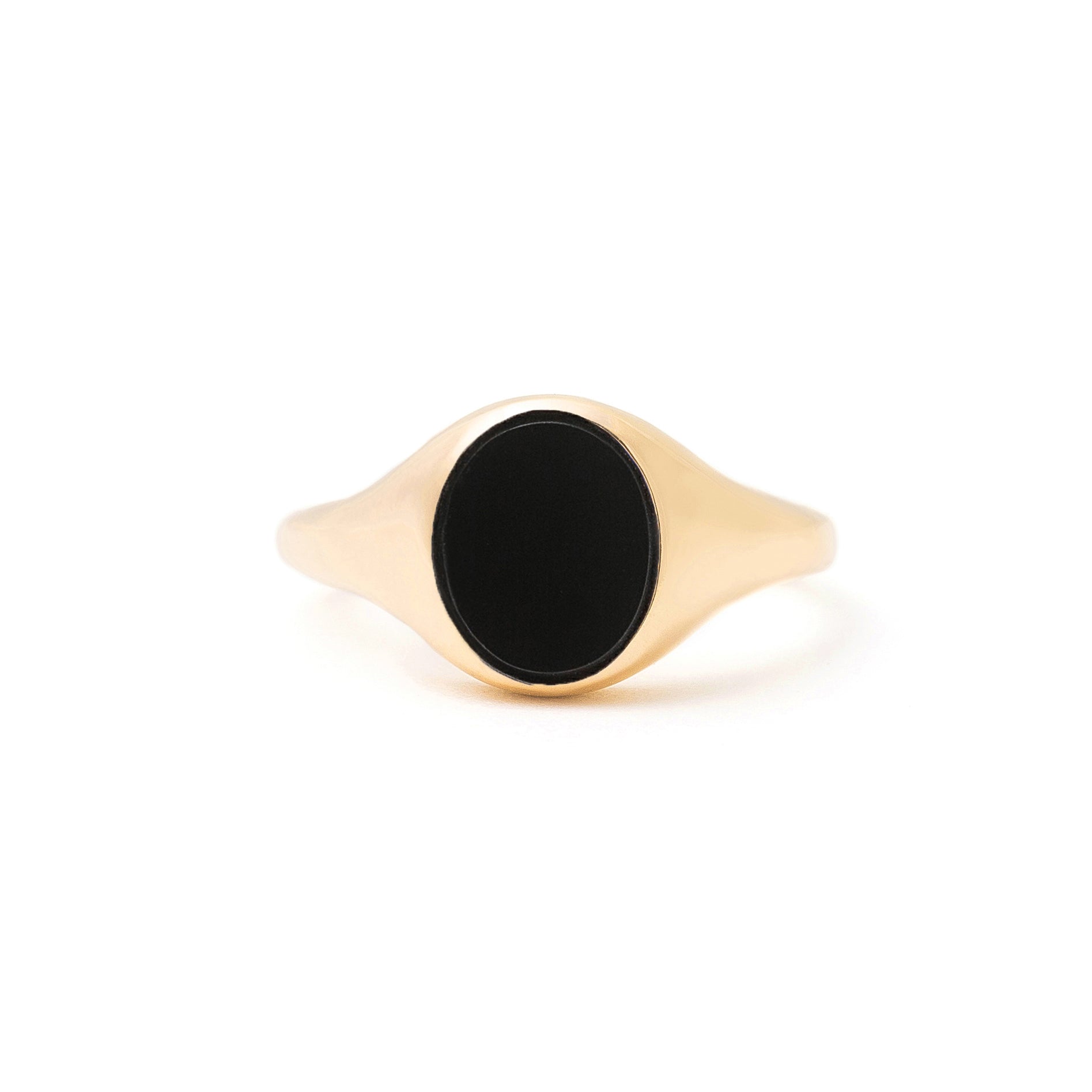 The F&B Petite Stone Signet Ring