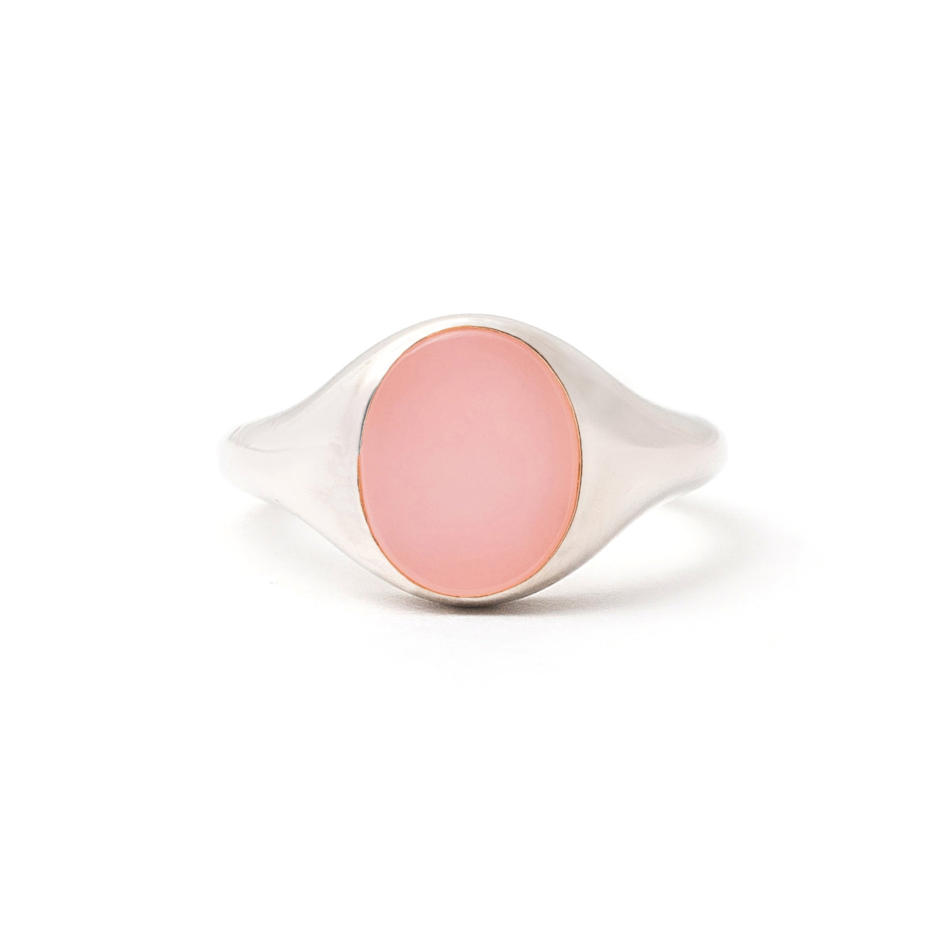 The F&B Petite Stone Signet Ring