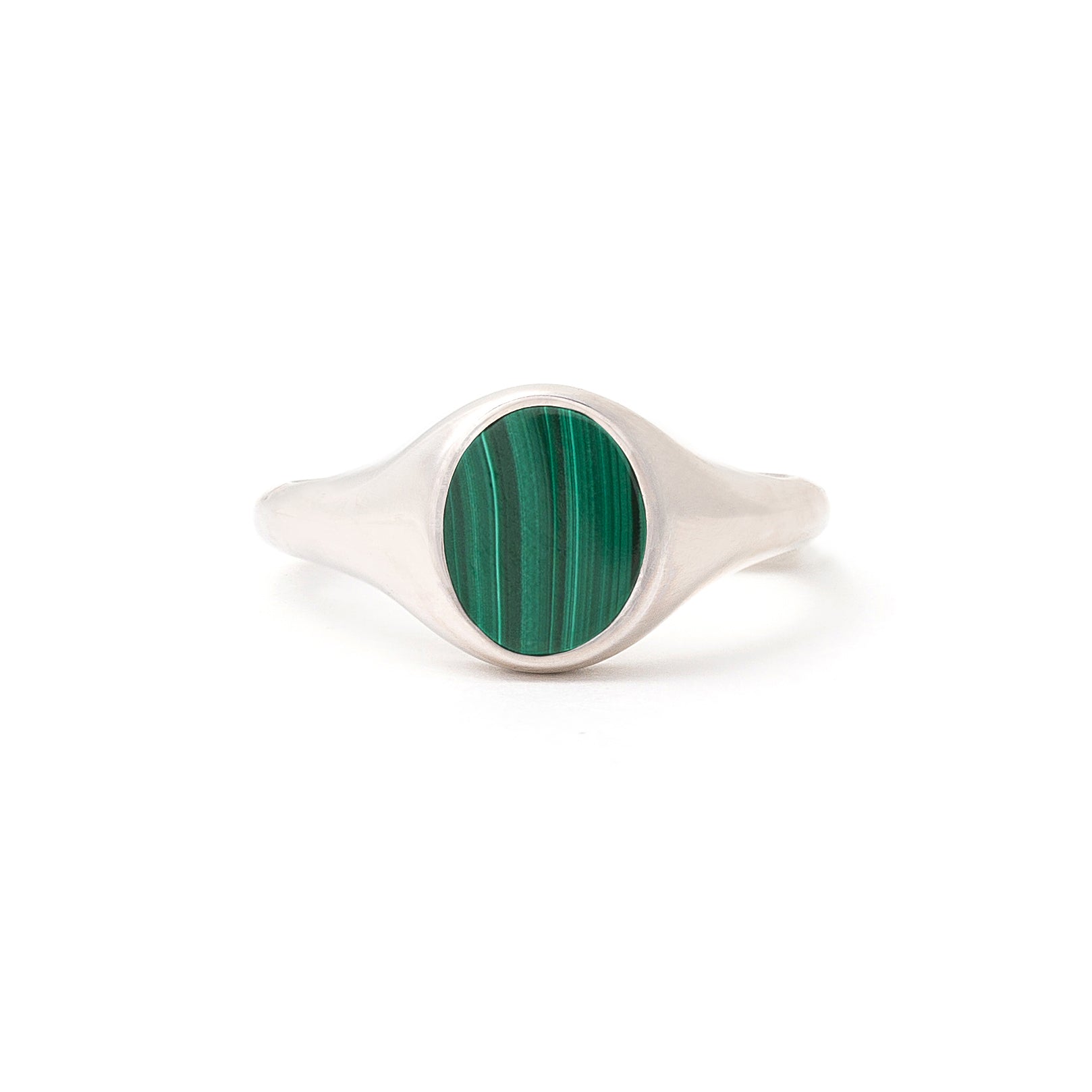 The F&B Petite Stone Signet Ring