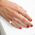 The F&B Petite Gold Signet Ring