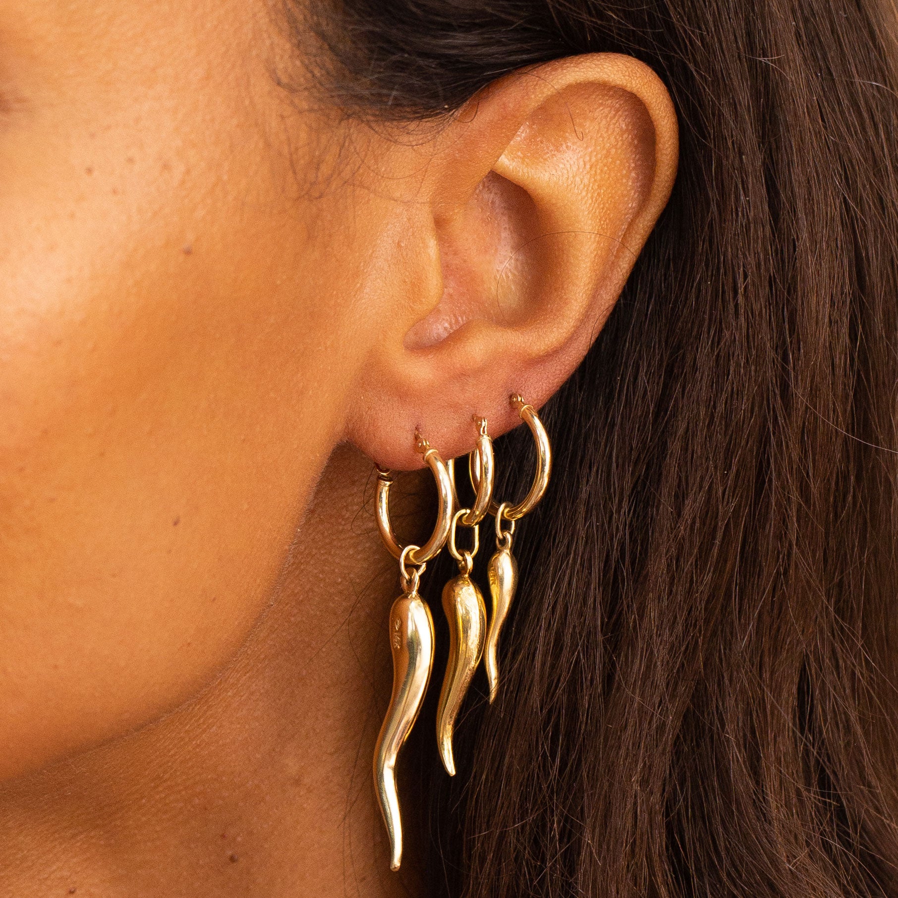 English Libra Scales 9K Gold Zodiac Charm