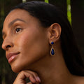 Lapis Lazuli and 14k Gold Dangle Earrings