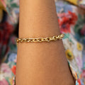 Open Link 18K Gold Bracelet