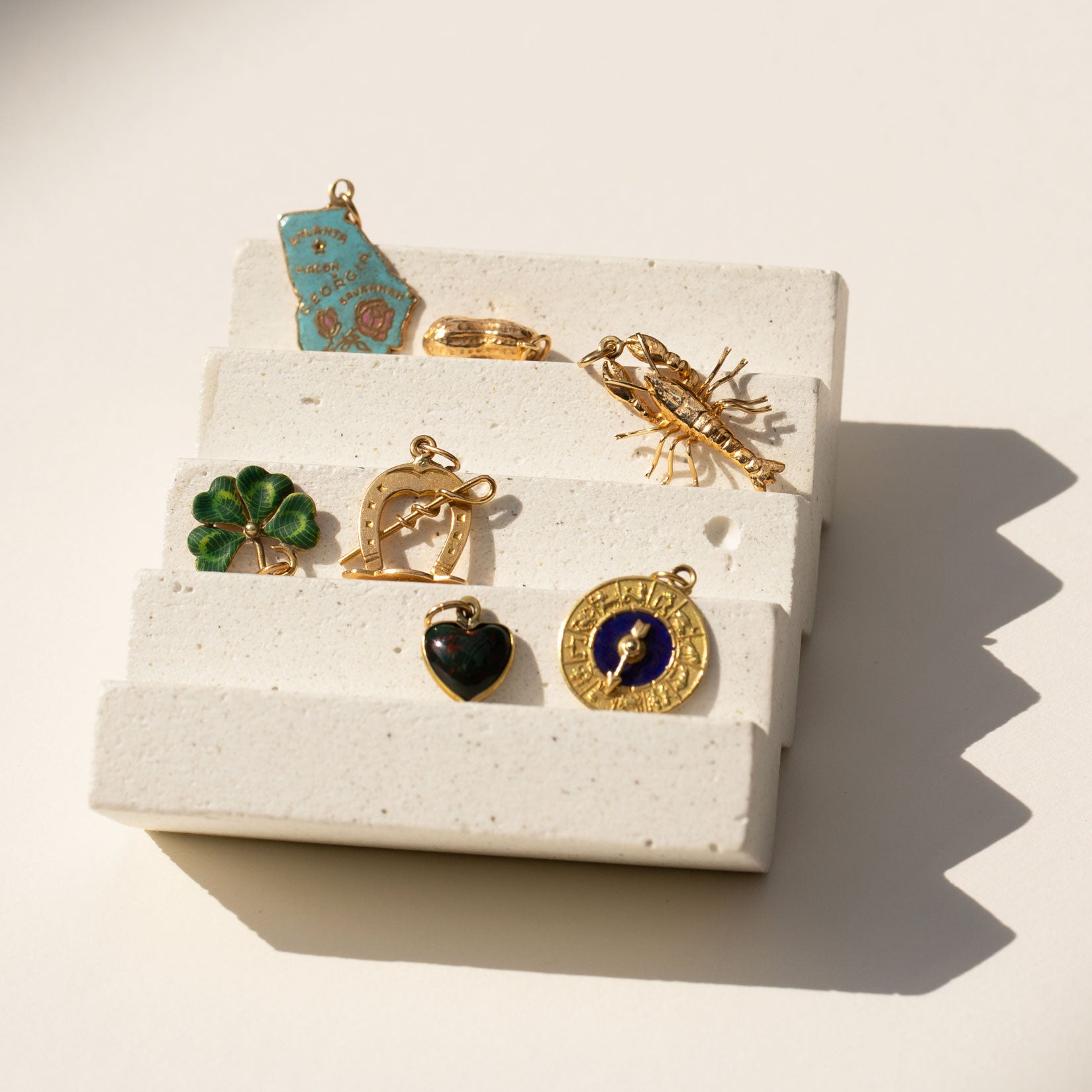 14k Gold Lobster Charm