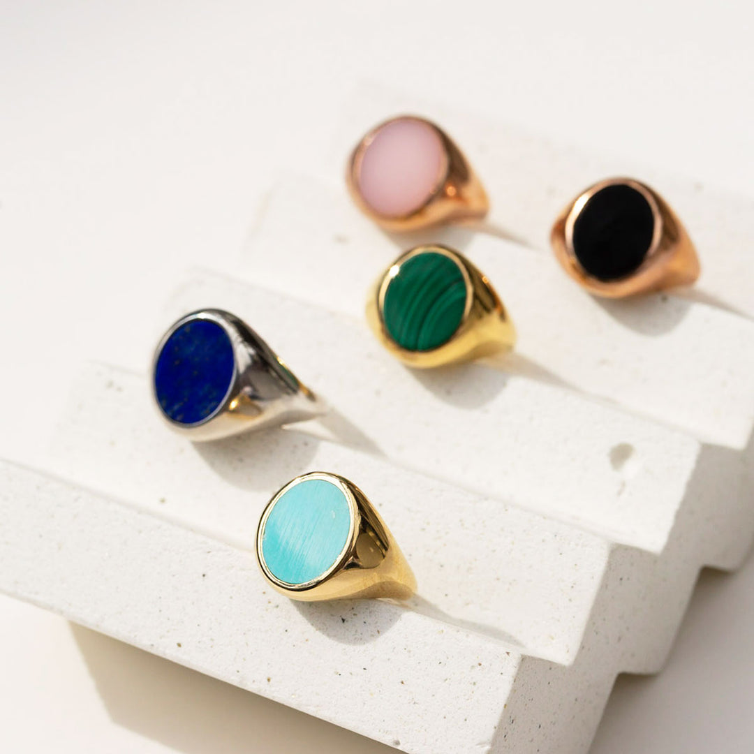 The F&B Stone Signet Ring