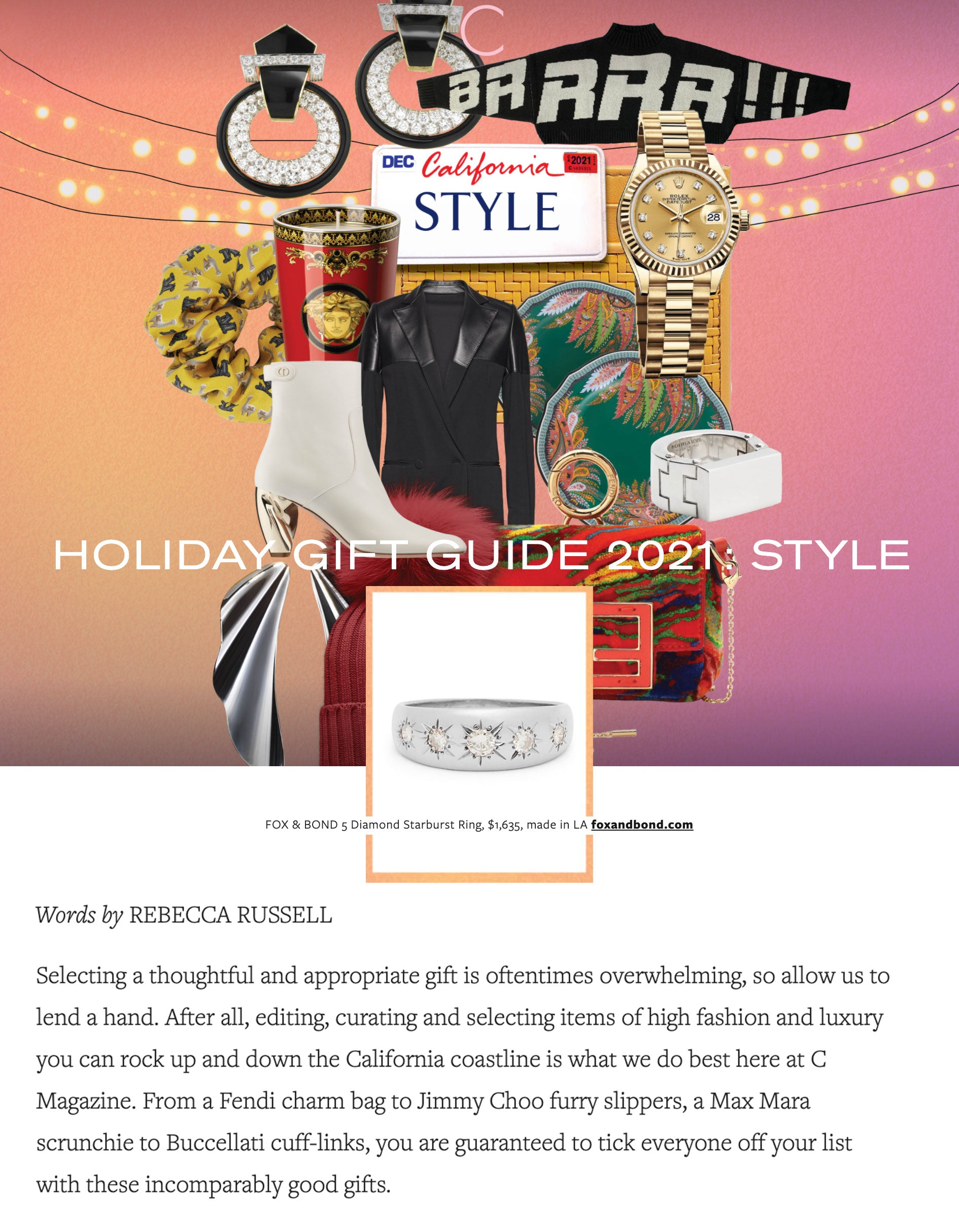 C Magazine: Holiday Gift Guide 2021