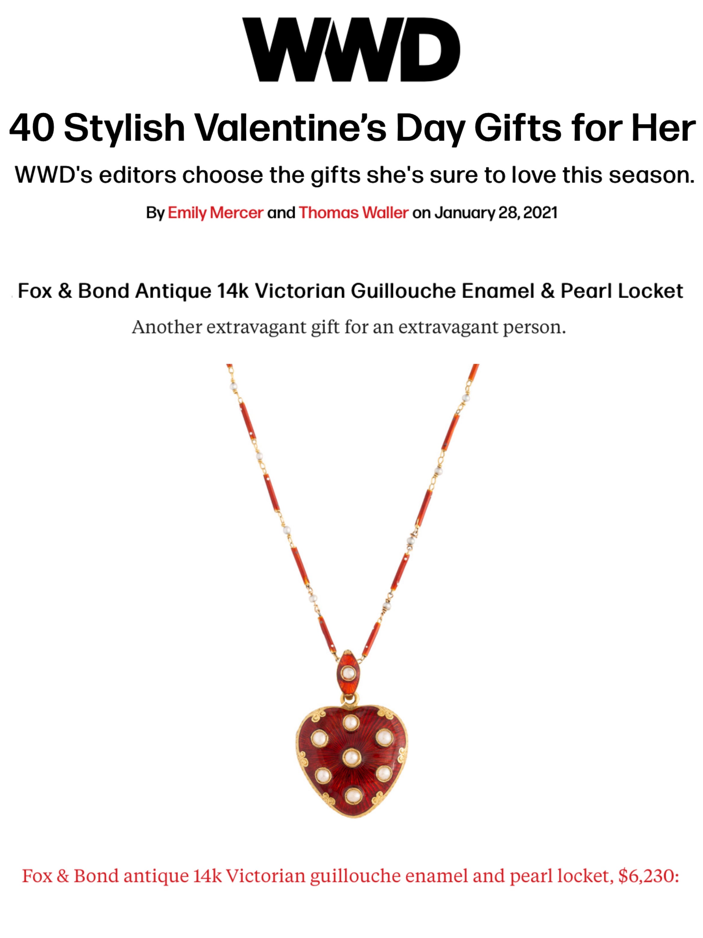 WWD: 40 Stylish Valentine’s Day Gifts for Her
