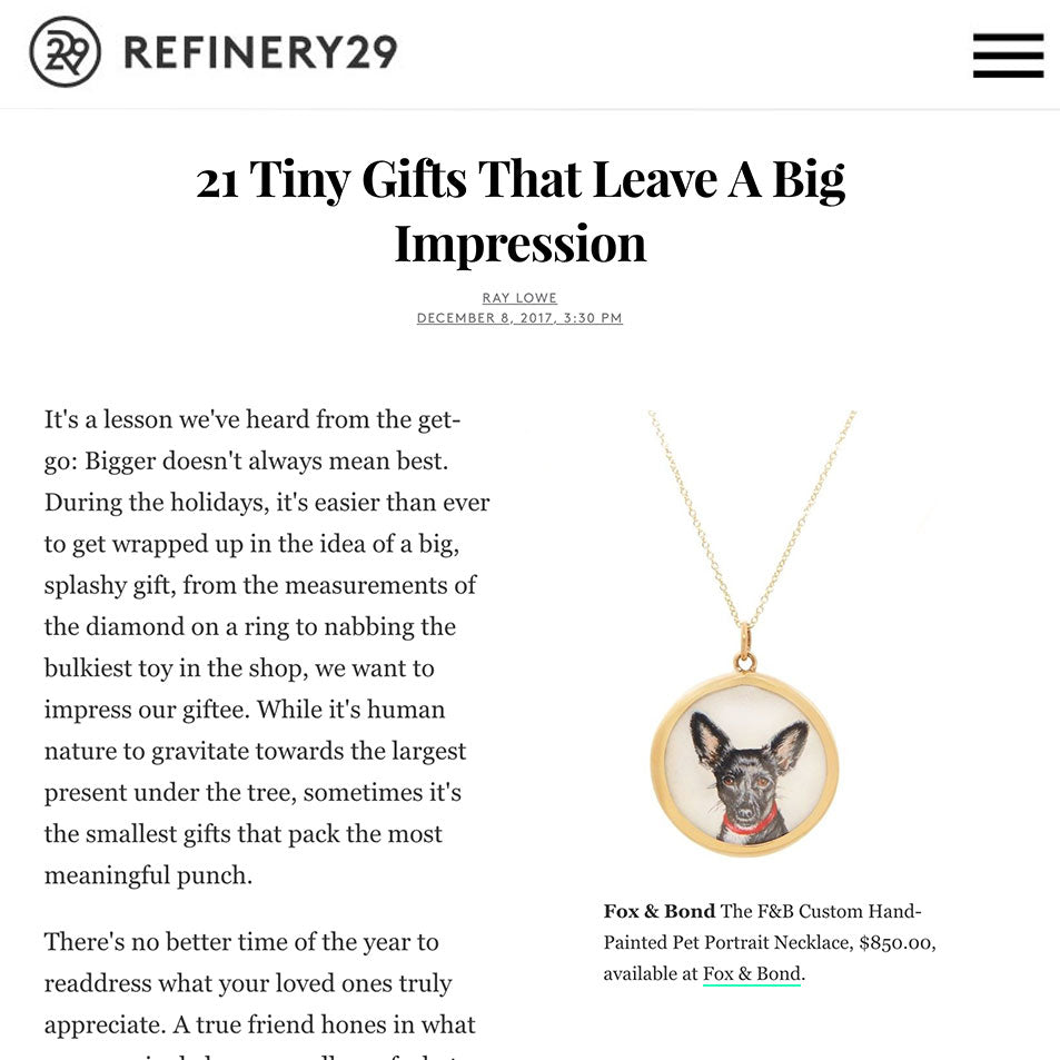 Refinery 29: 21 Tiny Gifts That Leave A Big Impression
