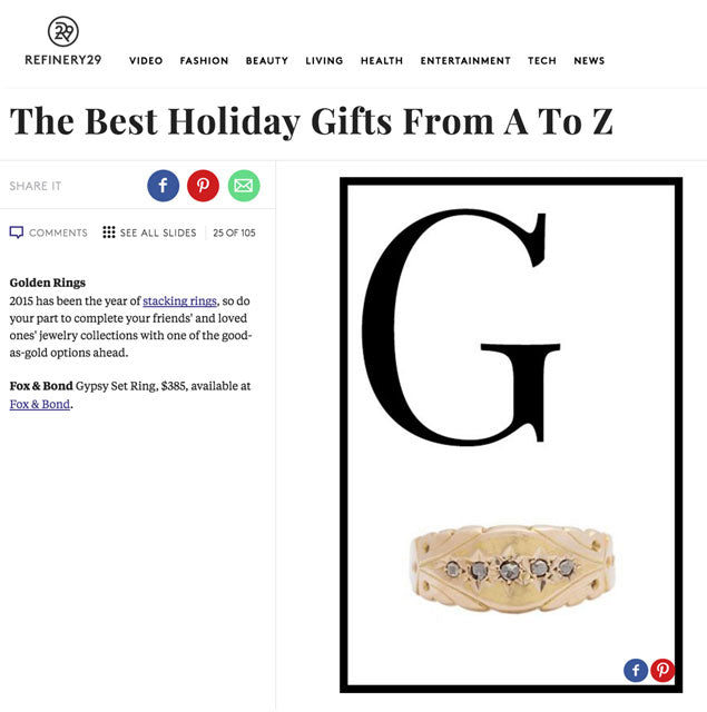 Refinery 29: The Best Holiday Gifts From A To Z