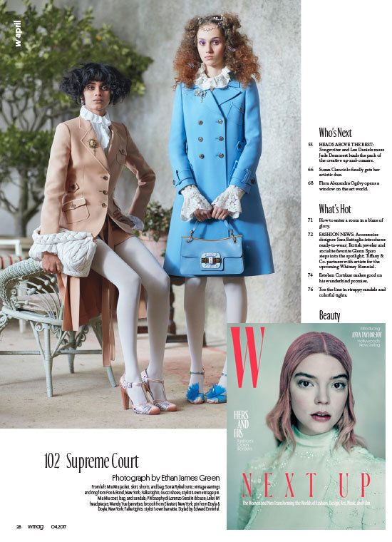 W MAGAZINE April 2017