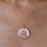 The F&B Custom Hand-Painted Pet Portrait Necklace