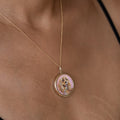 The F&B Custom Hand-Painted Pet Portrait Necklace