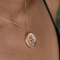 The F&B Custom Hand-Painted Pet Portrait Necklace
