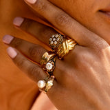 Tiffany & Co 18k Gold X Ring