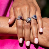 Toi Et Moi Ruby, Diamond, And Platinum Ring