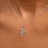 Art Deco Diamond, Pearl, And Platinum Figure Charm