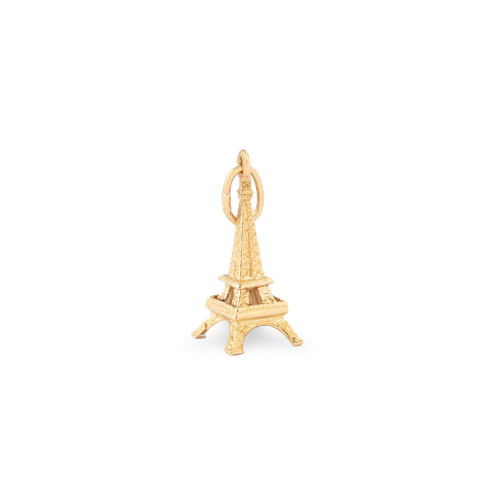 Eiffle Tower 14K Gold Charm