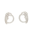 1930s Diamond and Platinum Open Earrings
