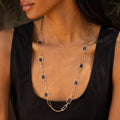 Sodalite and 14k Gold 28