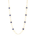 Sodalite and 14k Gold 28