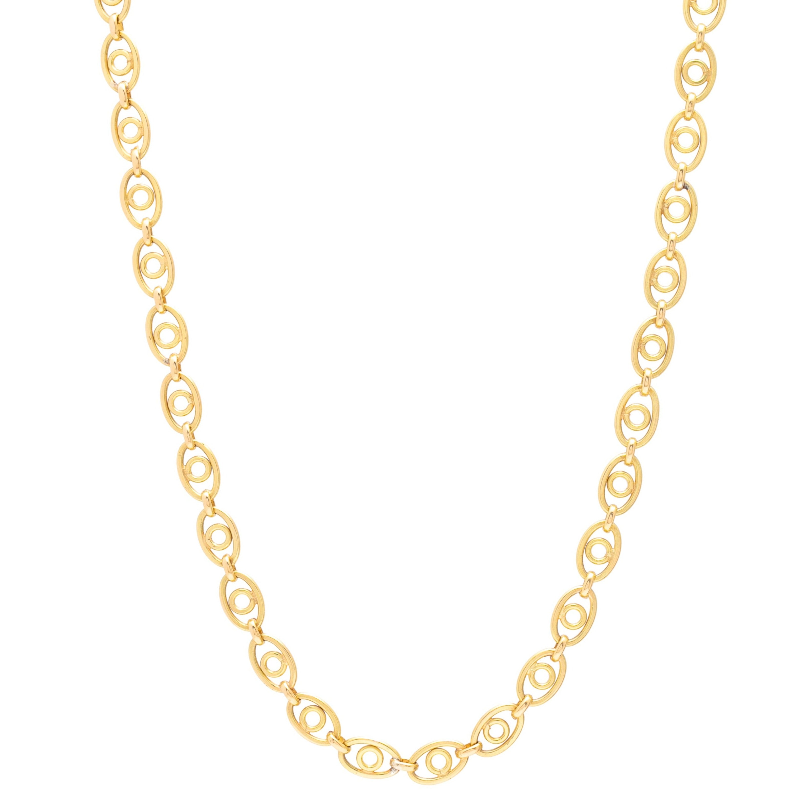 Buccellati 18k Gold 32" Chain Necklace