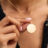 Art Deco Diamond, Ruby, and 14K Gold Locket