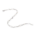 Edwardian Pearl and Platinum Link Bracelet