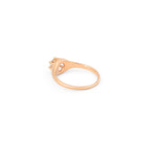 Victorian Old Mine Cut Diamond and 14K Gold Ring
