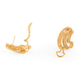 5.52 Carat Baguette Diamond And 18K Gold Earrings