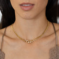 Cuban Link 18K Gold and Diamond Chain Necklace