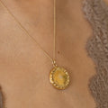 Victorian 10k Yellow Gold and Diamond Locket