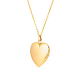 Ornate 10K Gold Heart Shaped Locket