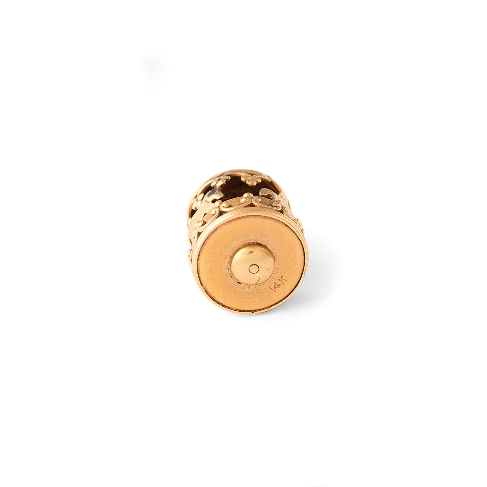 Movable Merry Go Round 14k Gold Charm