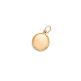 Miniature 10K Gold Locket Charm