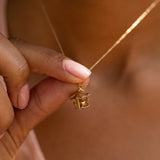 Movable Carousel 14K Gold Charm