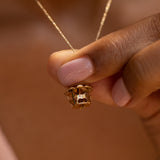 Movable Carousel 14K Gold Charm