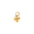Three-Leaf Clover 14k Gold Charm