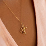 Cherub 14k Gold Charm