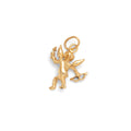 Cherub 14k Gold Charm