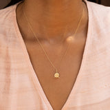 Table Clock 14k Gold Charm