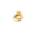 Heart, Ring, and Bell 14K Gold Wedding Charm