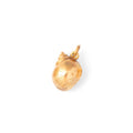 English 9K Gold and Pearl Periwinkle Shell Charm